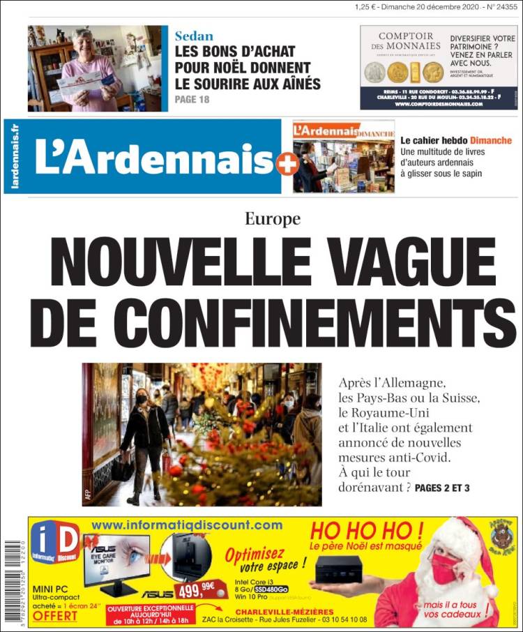 Portada de L'Ardenais (Francia)