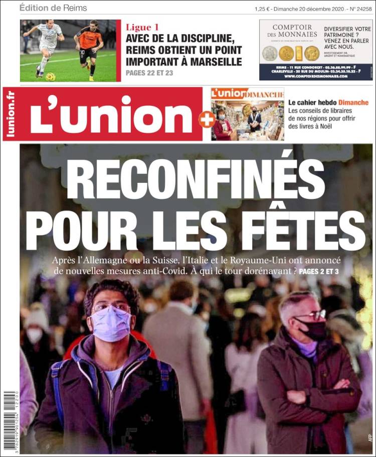 Portada de L'Union (Francia)