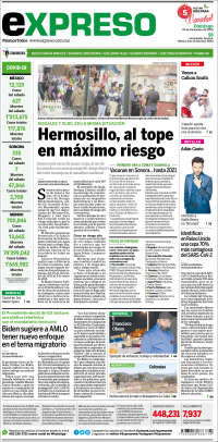 Portada de Expreso (México)