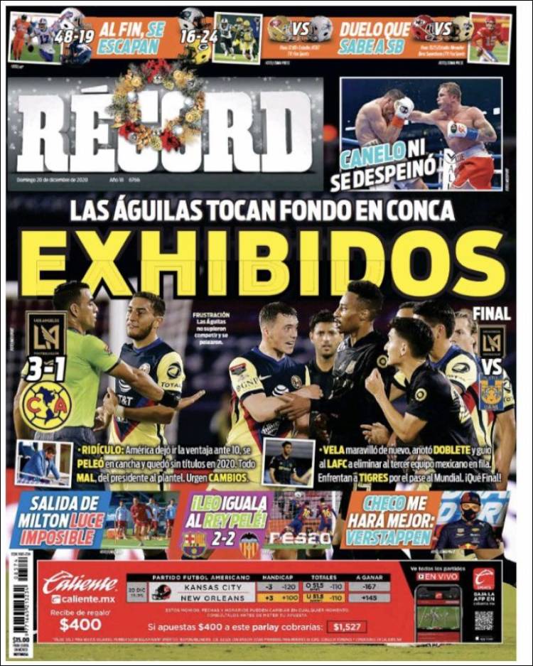 Portada de Record (México)