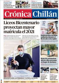 Portada de Crónica Chillán (Chile)