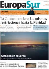 Portada de Europa Sur (España)