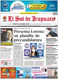 Portada de El Sol de Irapuato (México)