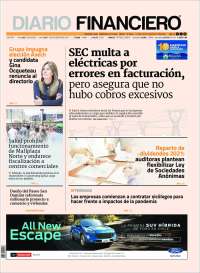 Portada de Diario Financiero (Chile)