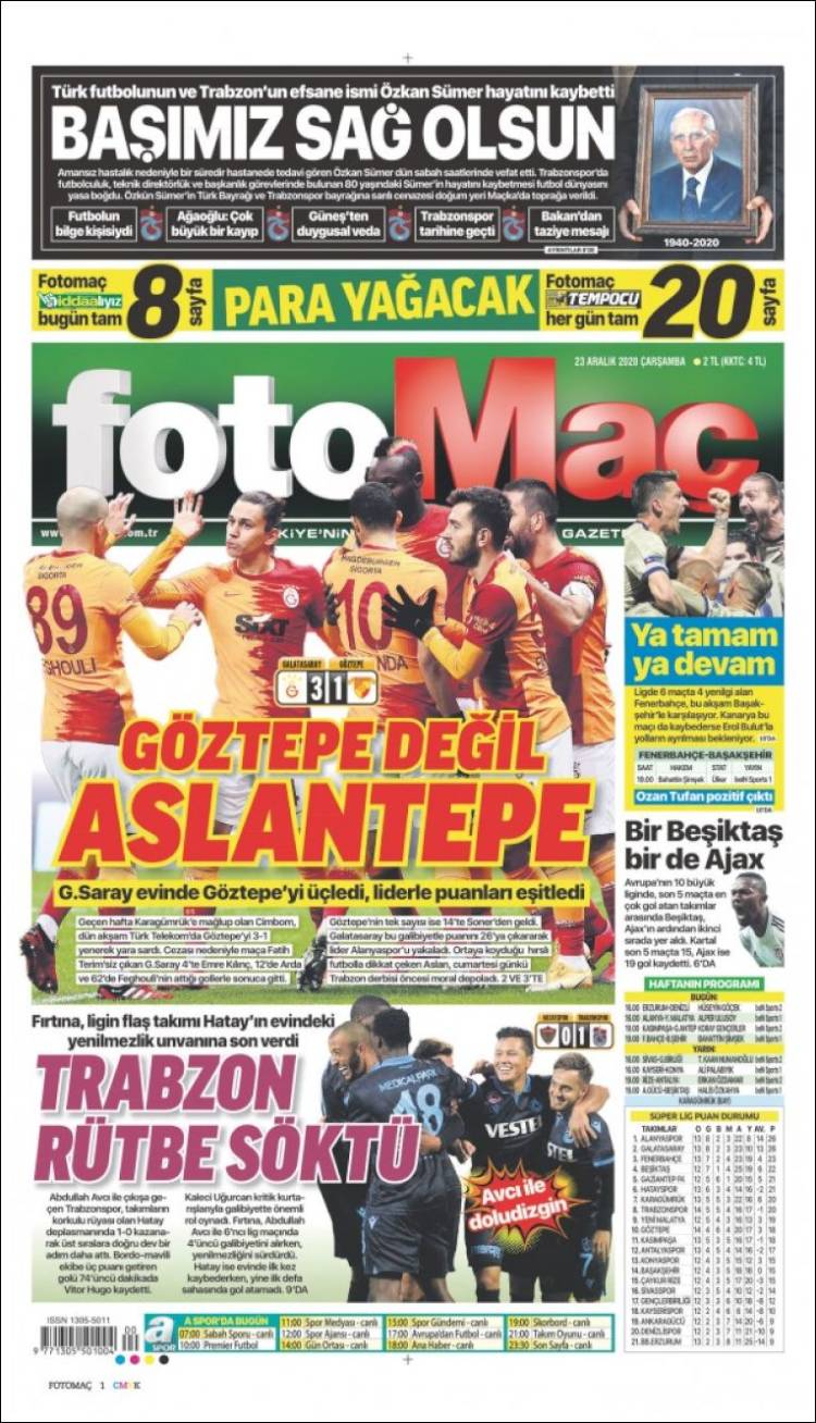 Portada de Fotomaç (Turqu&iacute;a)