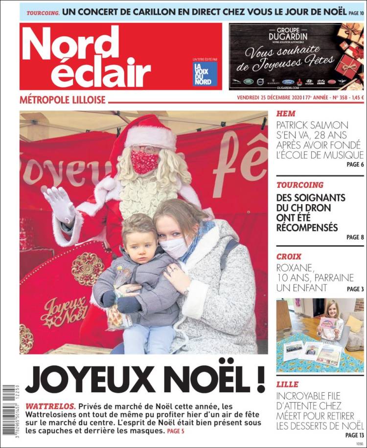 Portada de Nord Éclair (Francia)