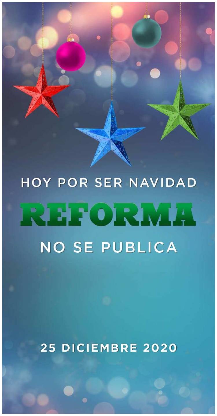 Portada de Reforma (México)