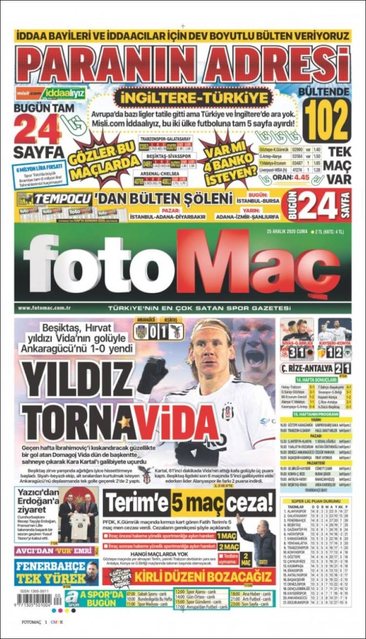 Portada de Fotomaç (Turqu&iacute;a)