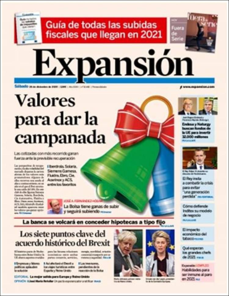 Portada de Expansión (Espa&ntilde;a)