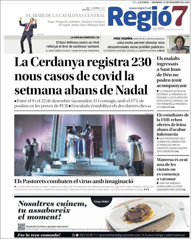 Portada de Regio7 (España)