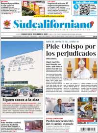 Portada de El Sudcaliforniano (M&eacute;xico)