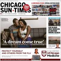 Portada de Chicago Sun-Times (USA)