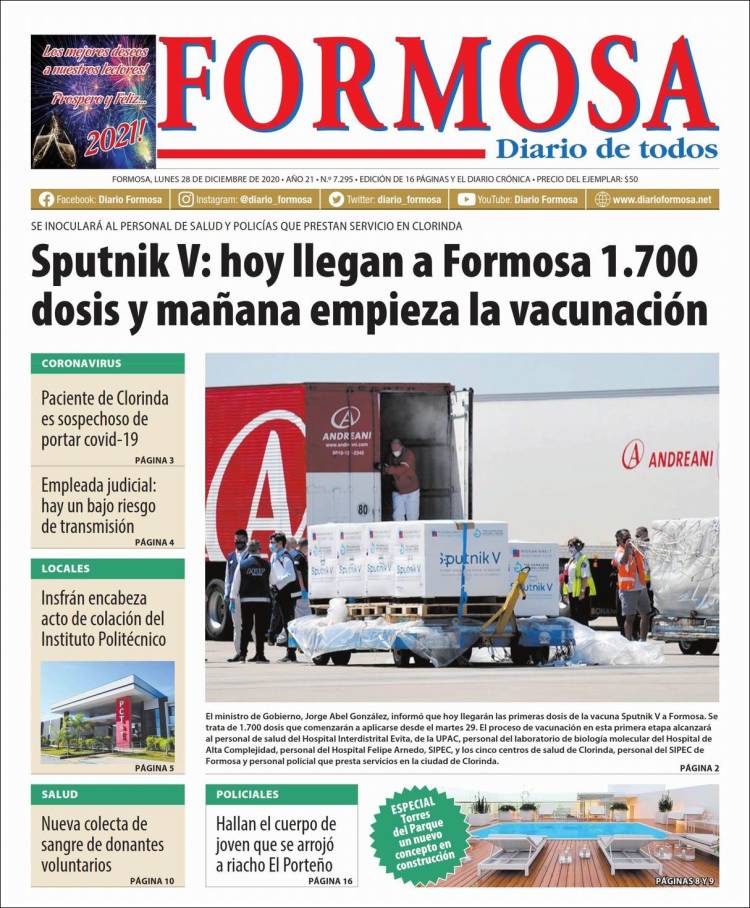 Portada de Formosa (Argentina)