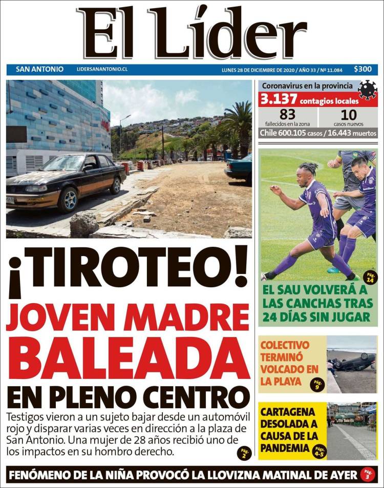 Portada de Lider de San Antonio (Chile)