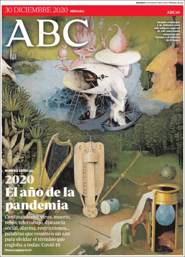 Portada de ABC (España)