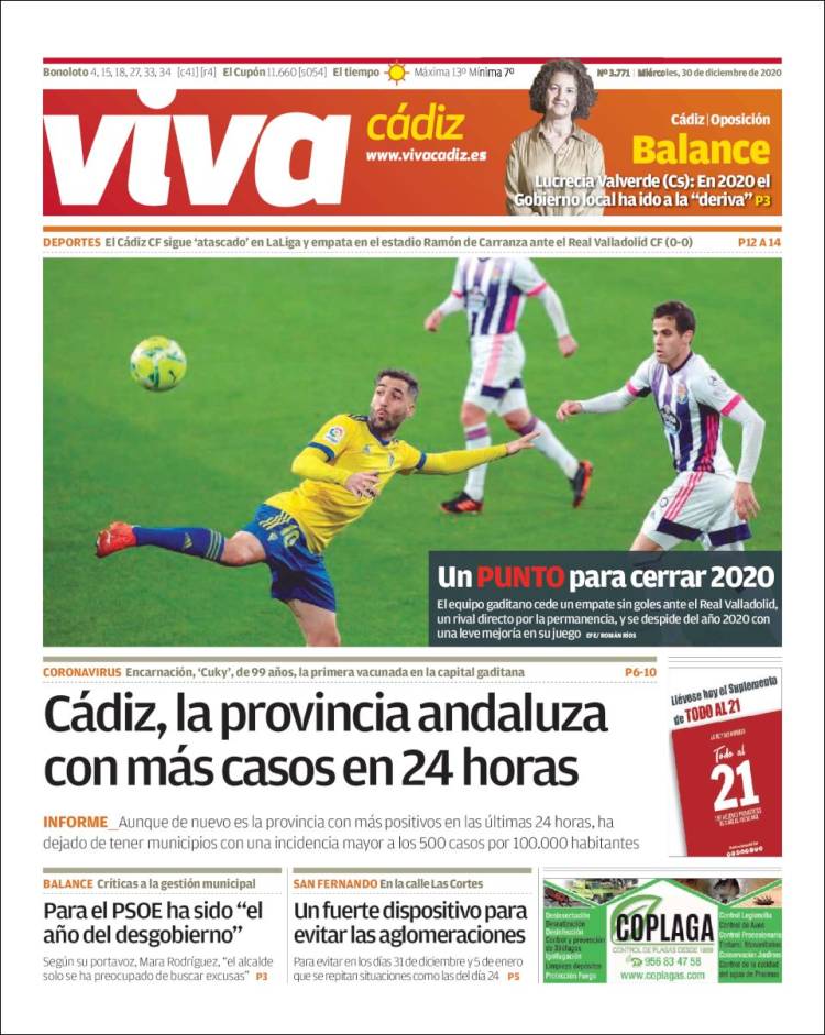 Portada de Información - Cadiz (Spain)