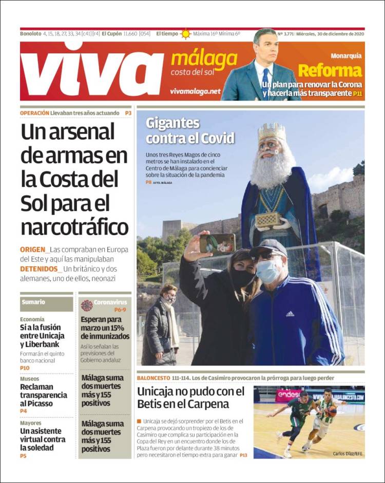 Portada de Viva Málaga (Spain)