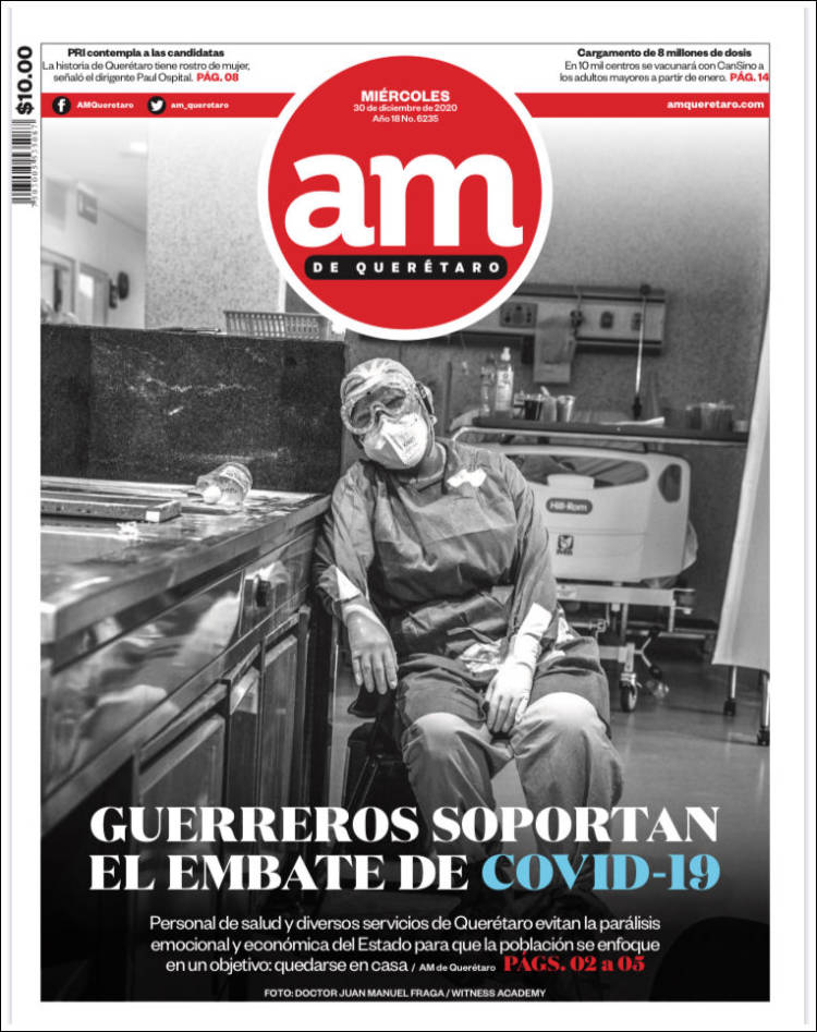Portada de A.M. Querétaro (México)