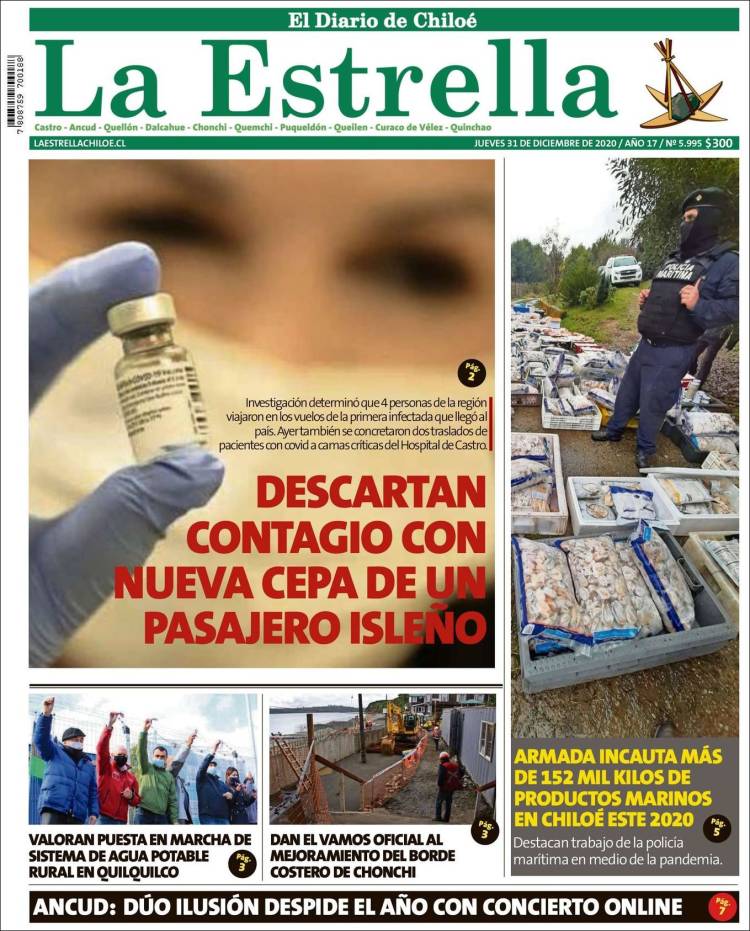 Portada de Estrella de Chiloé (Chile)