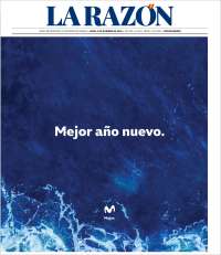 Portada de La Razón (España)