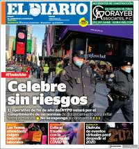 Portada de El Diario NY (USA)