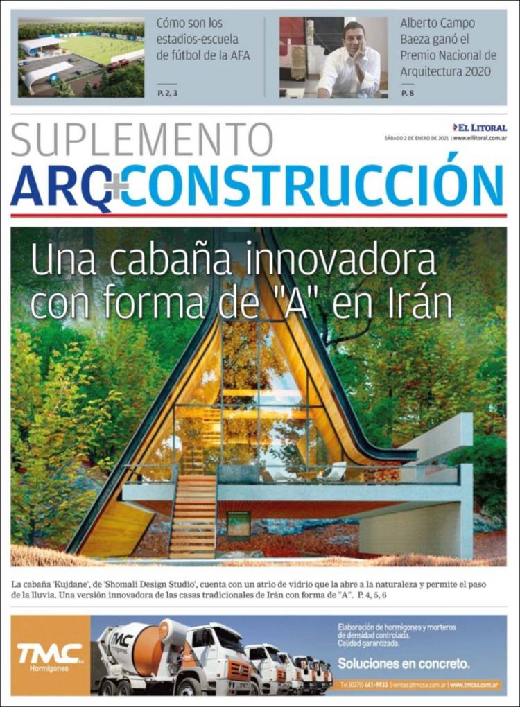 Portada de El Litoral Corrientes (Argentina)