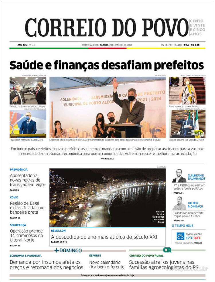 Portada de Correio Do Povo (Brasil)