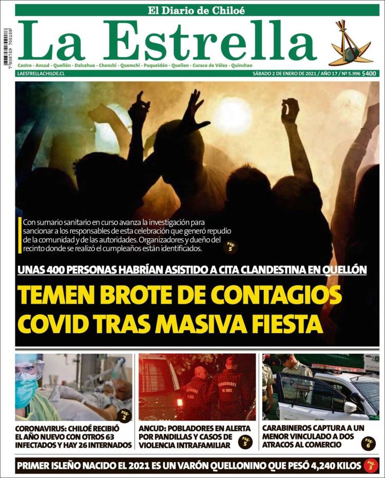 Portada de Estrella de Chiloé (Chile)