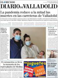 Portada de Diario de Valladolid (España)