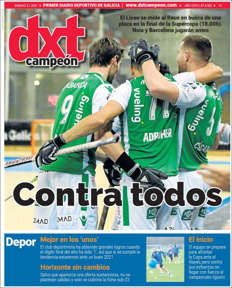 Portada de DTX Deporte Campeón (España)