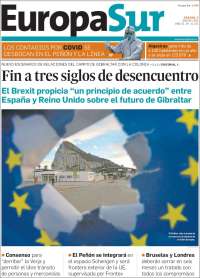 Portada de Europa Sur (España)