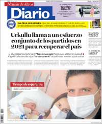 Portada de Noticias de Álava (España)