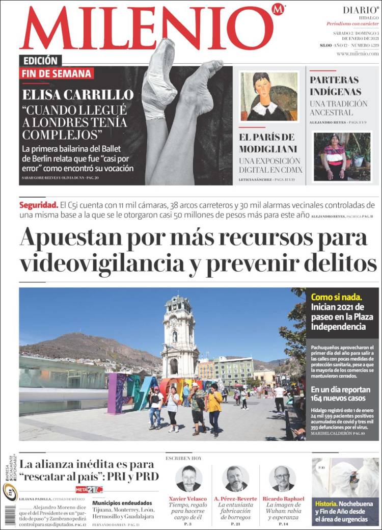 Portada de Milenio de Hidalgo (M&eacute;xico)