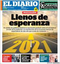 Portada de El Diario NY (USA)