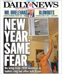 Portada de Daily News - New York (USA)