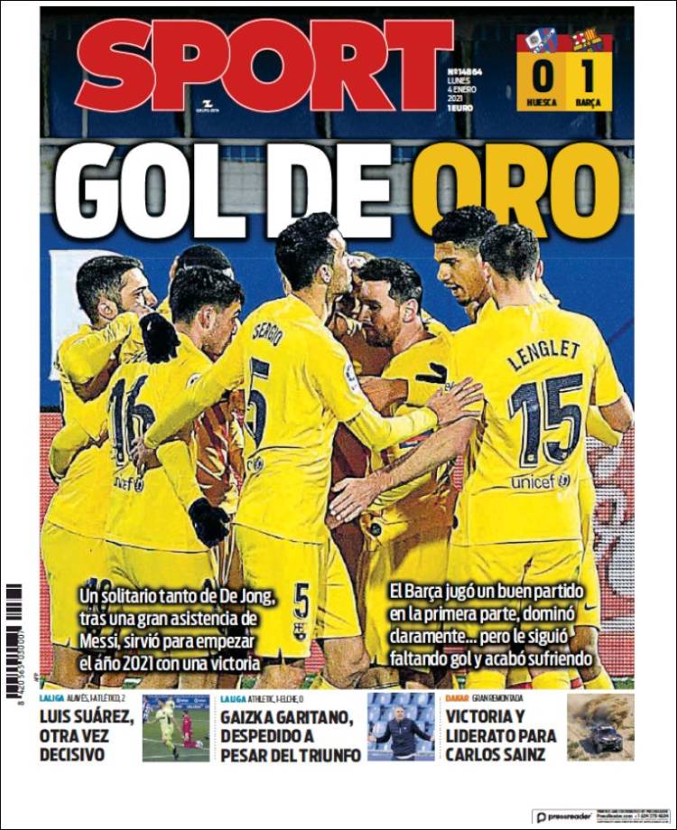 Portada de Sport (Espa&ntilde;a)
