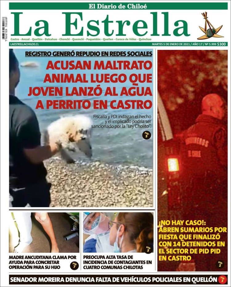 Portada de Estrella de Chiloé (Chile)