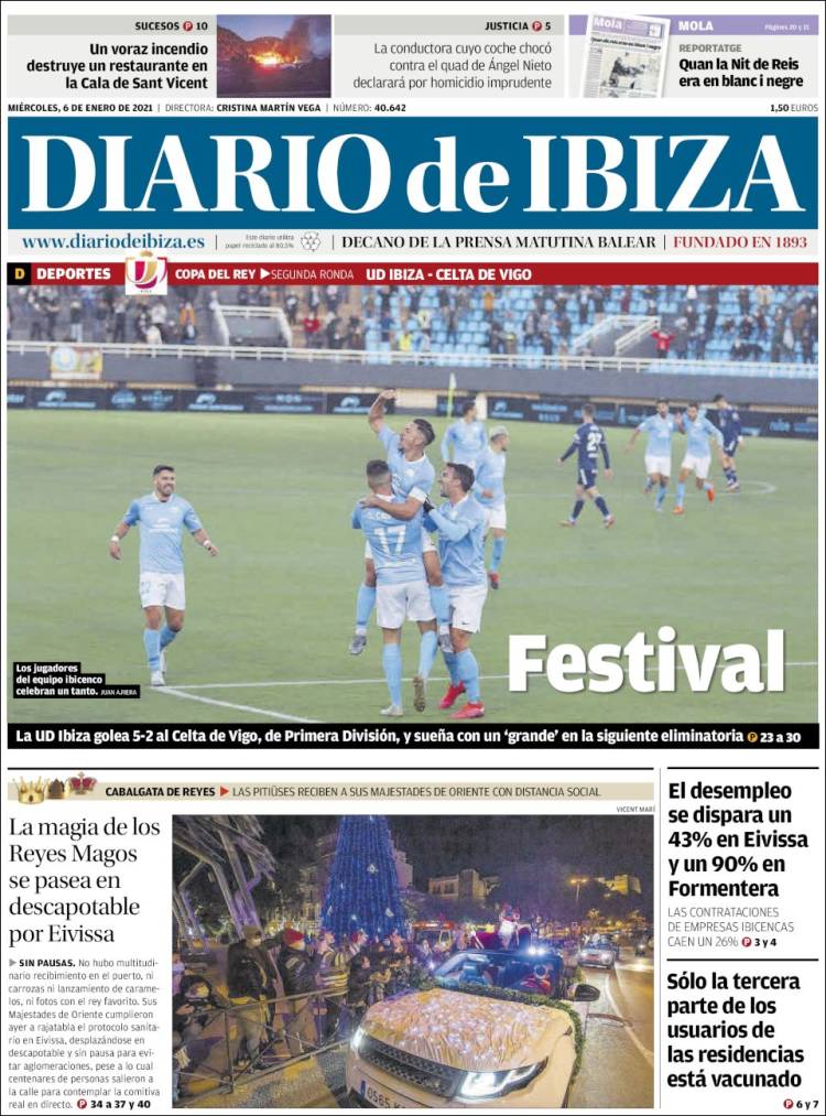 Portada de Diario de Ibiza (Spain)