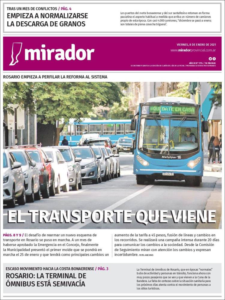 Portada de Mirador Provincial (Argentina)