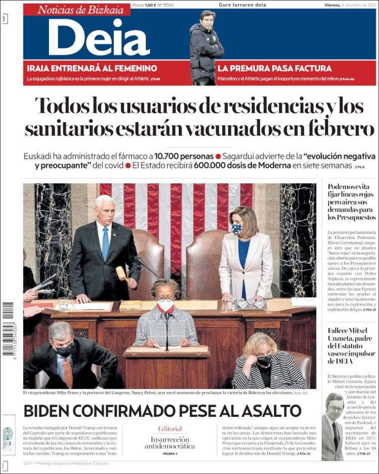 Portada de Deia (España)