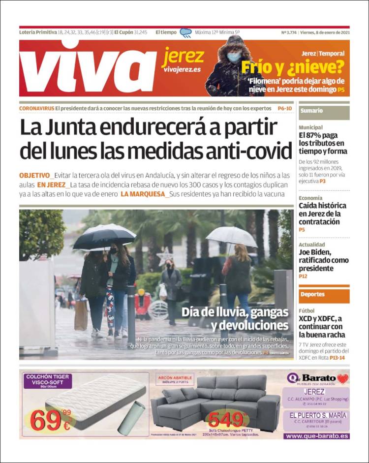 Portada de Información - Jerez (España)