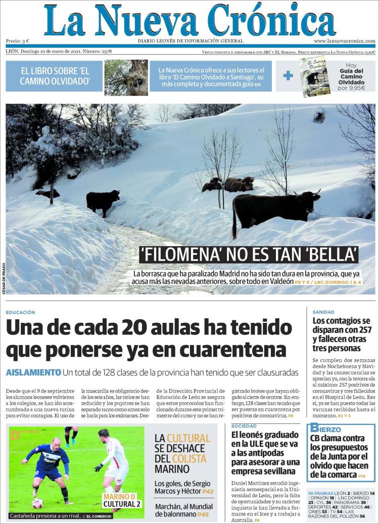 Portada de La Nueva Crónica (Spain)