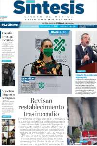 Portada de Síntesis Nacional (México)