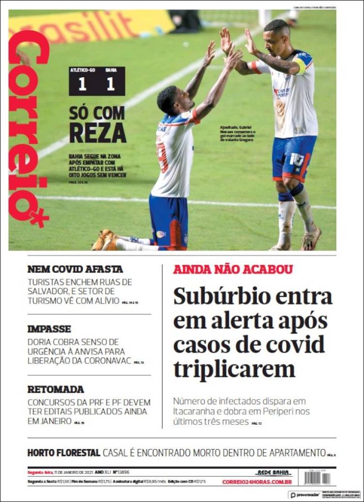 Portada de Correio* (Brasil)