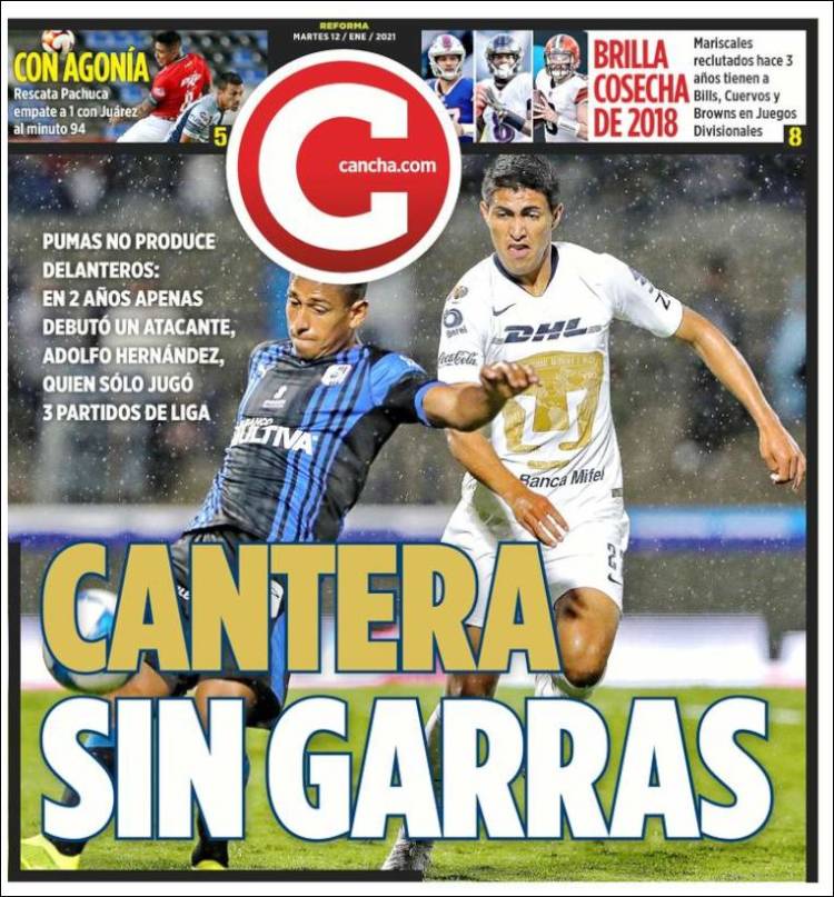 Portada de Cancha (Mexique)