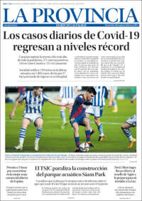 Portada de La Provincia (Espa&ntilde;a)