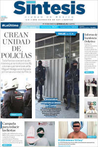 Portada de Síntesis Nacional (México)