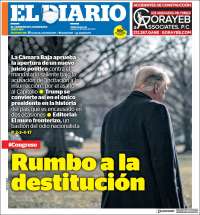 Portada de El Diario NY (USA)