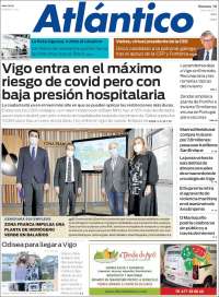 Portada de Atlántico Diario (España)