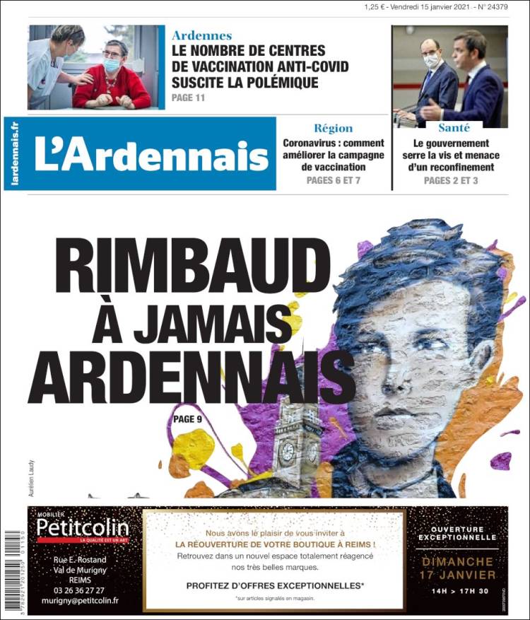 Portada de L'Ardenais (France)